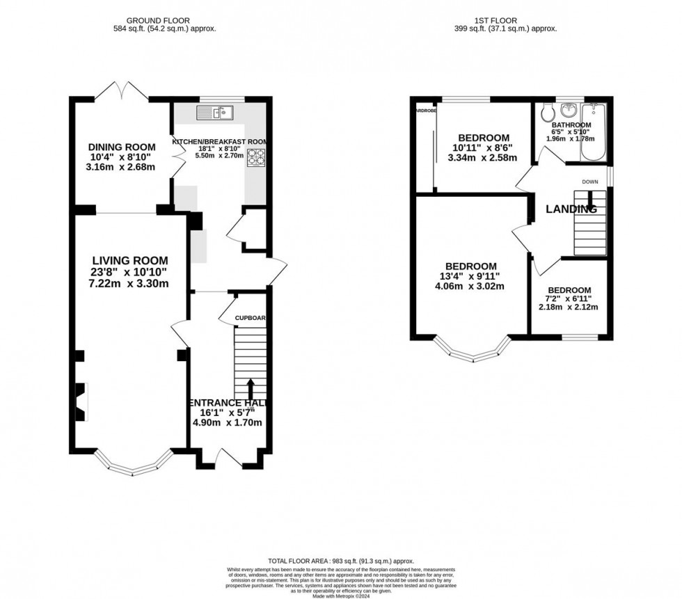 Floorplan for Northern Road, Swindon