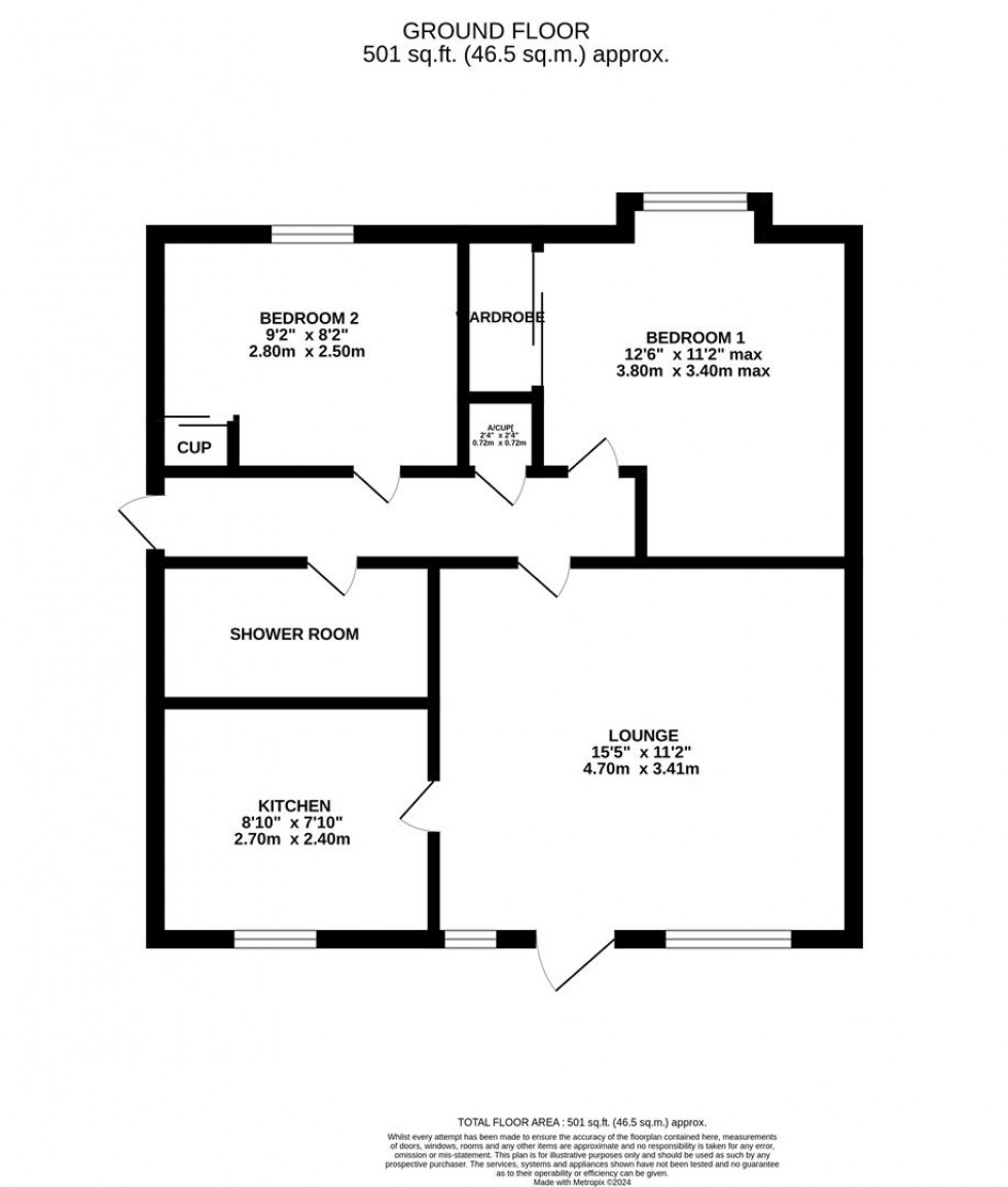 Floorplan for Henrietta Court, Marlborough Road, Swindon