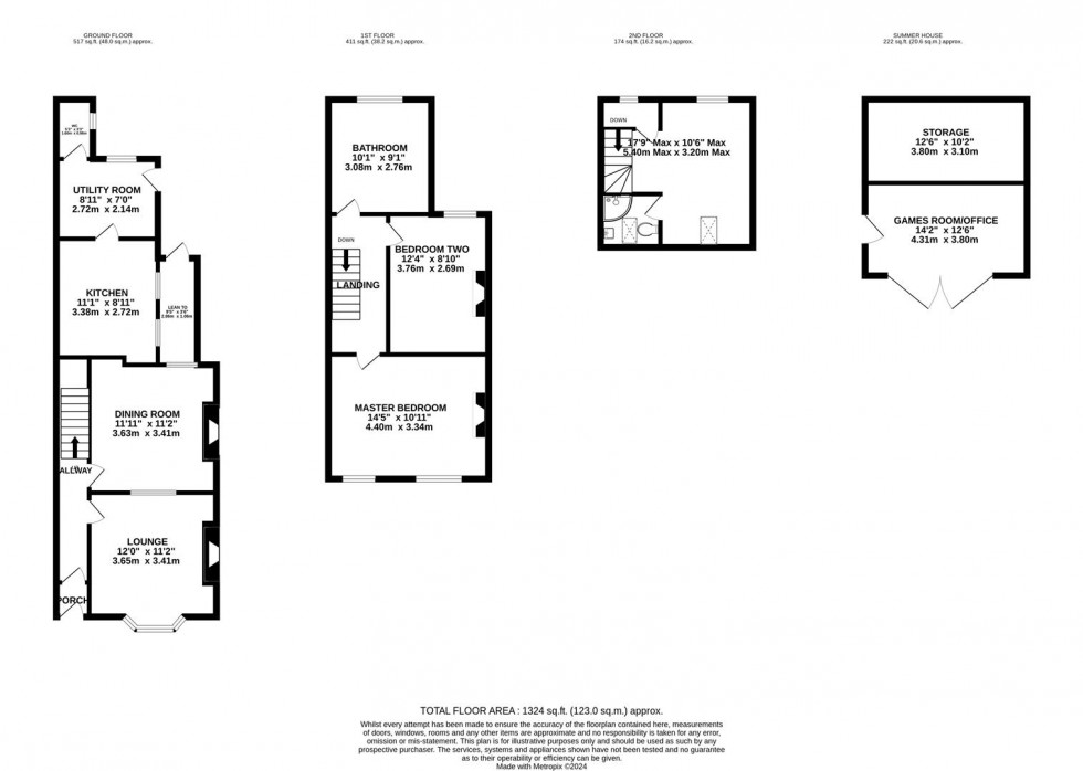 Floorplan for New Road, Chiseldon, Swindon