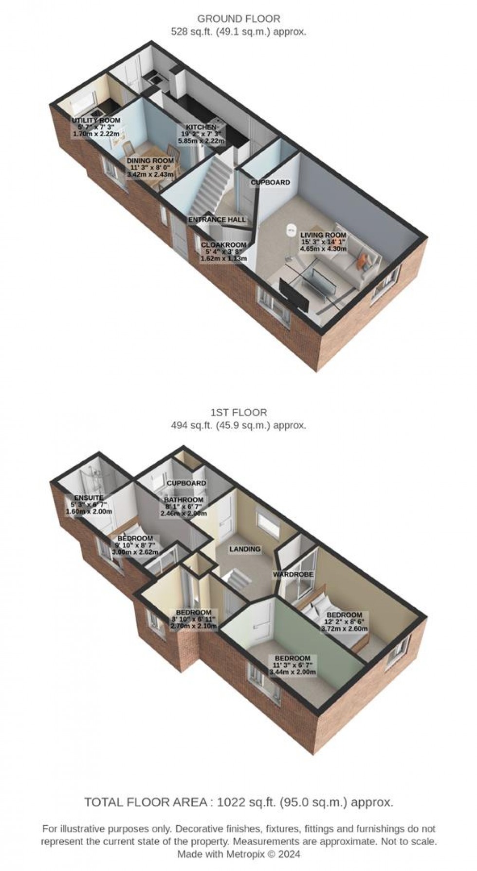 Floorplan for Boundary Close, Upper Stratton, Swindon