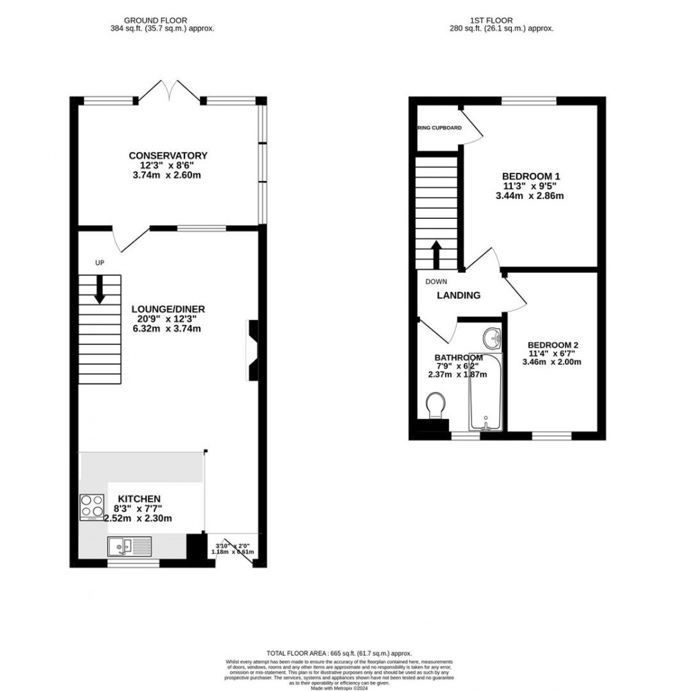 Floorplan for Newcastle Street, Swindon