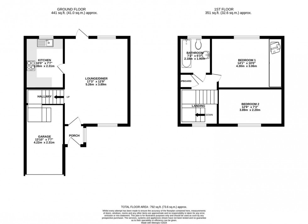 Floorplan for Ashmore Close, Nythe, Swindon