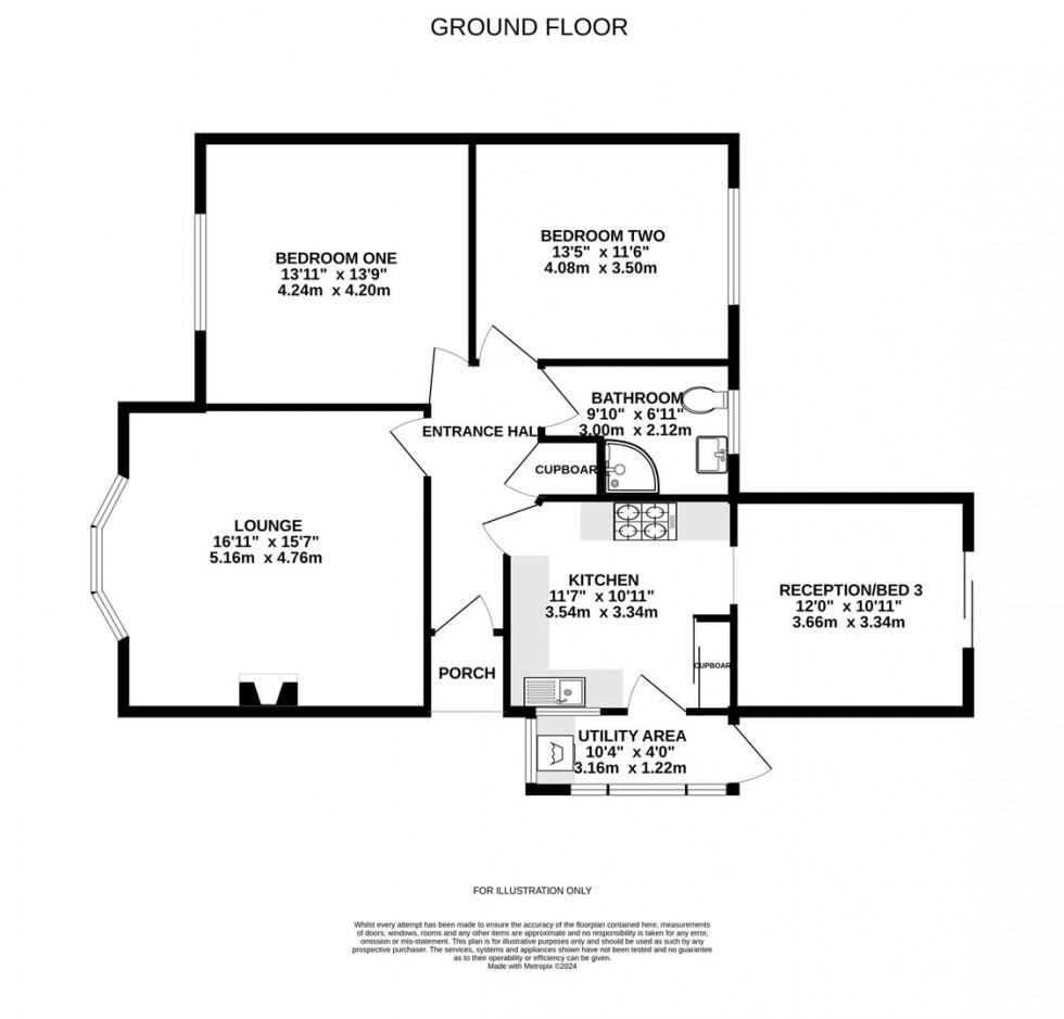 Floorplan for Riverdale Close, Swindon