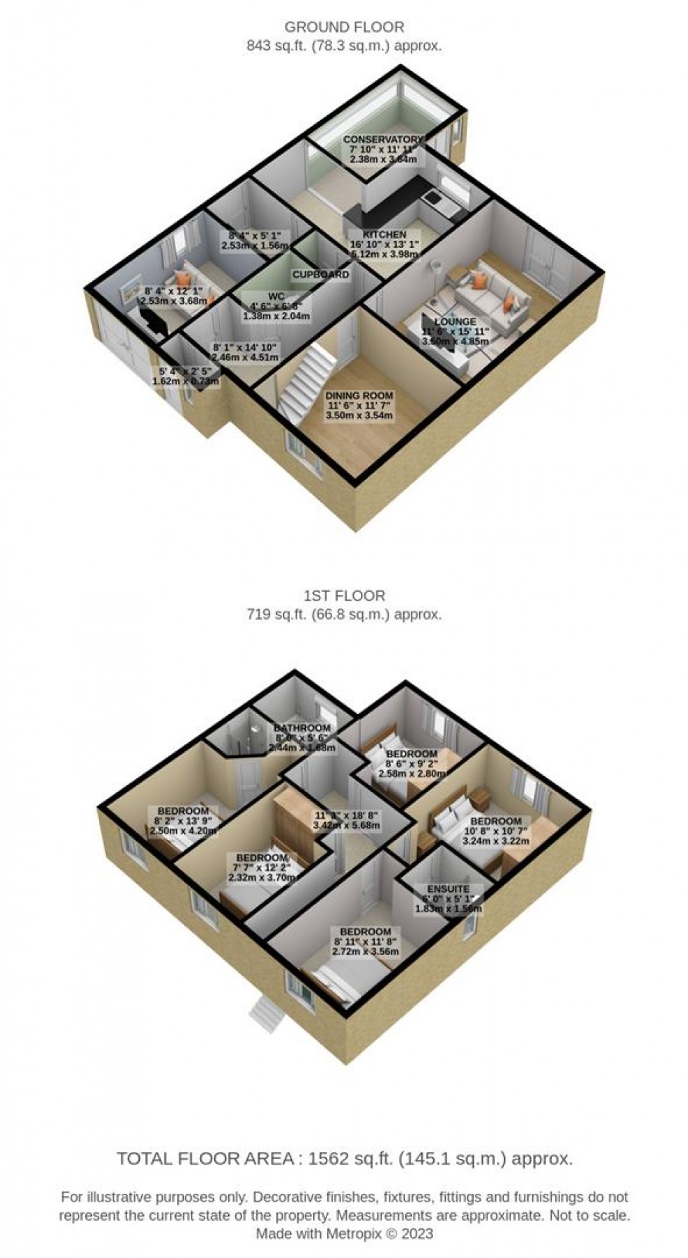 Floorplan for Gifford Road, Swindon