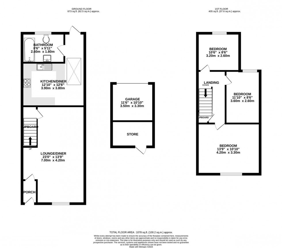 Floorplan for Maxwell Street Swindon