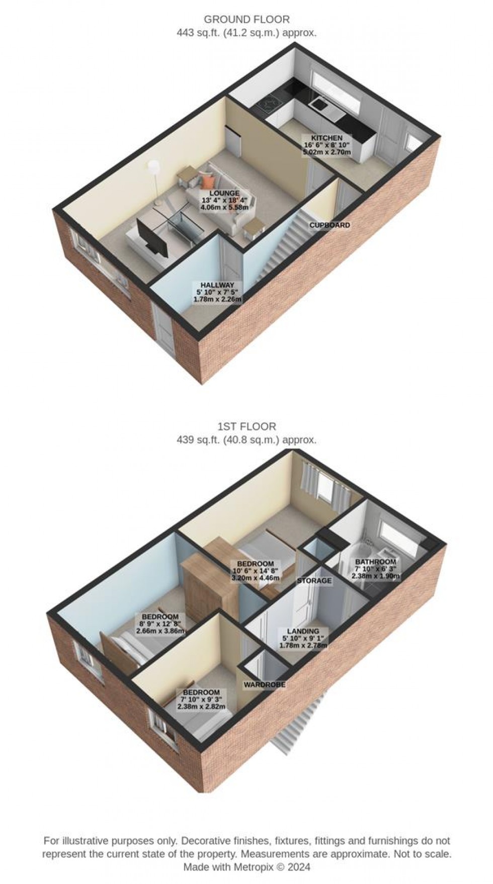 Floorplan for Anderson Close Swindon