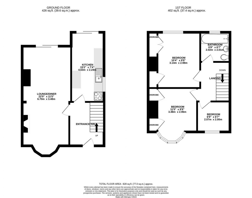 Floorplan for Church Walk North, Swindon