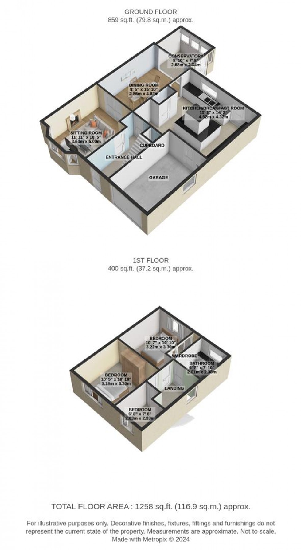 Floorplan for Upham Road, Old Walcot, Swindon