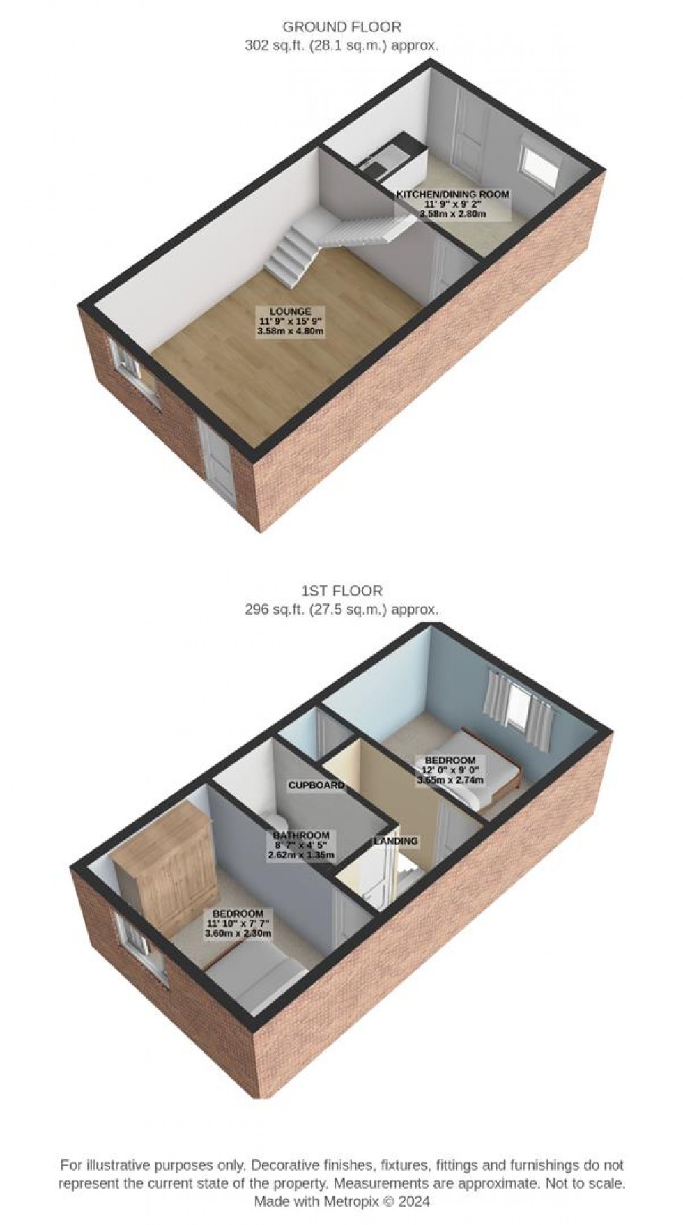 Floorplan for Tamworth Drive, Shaw, Swindon