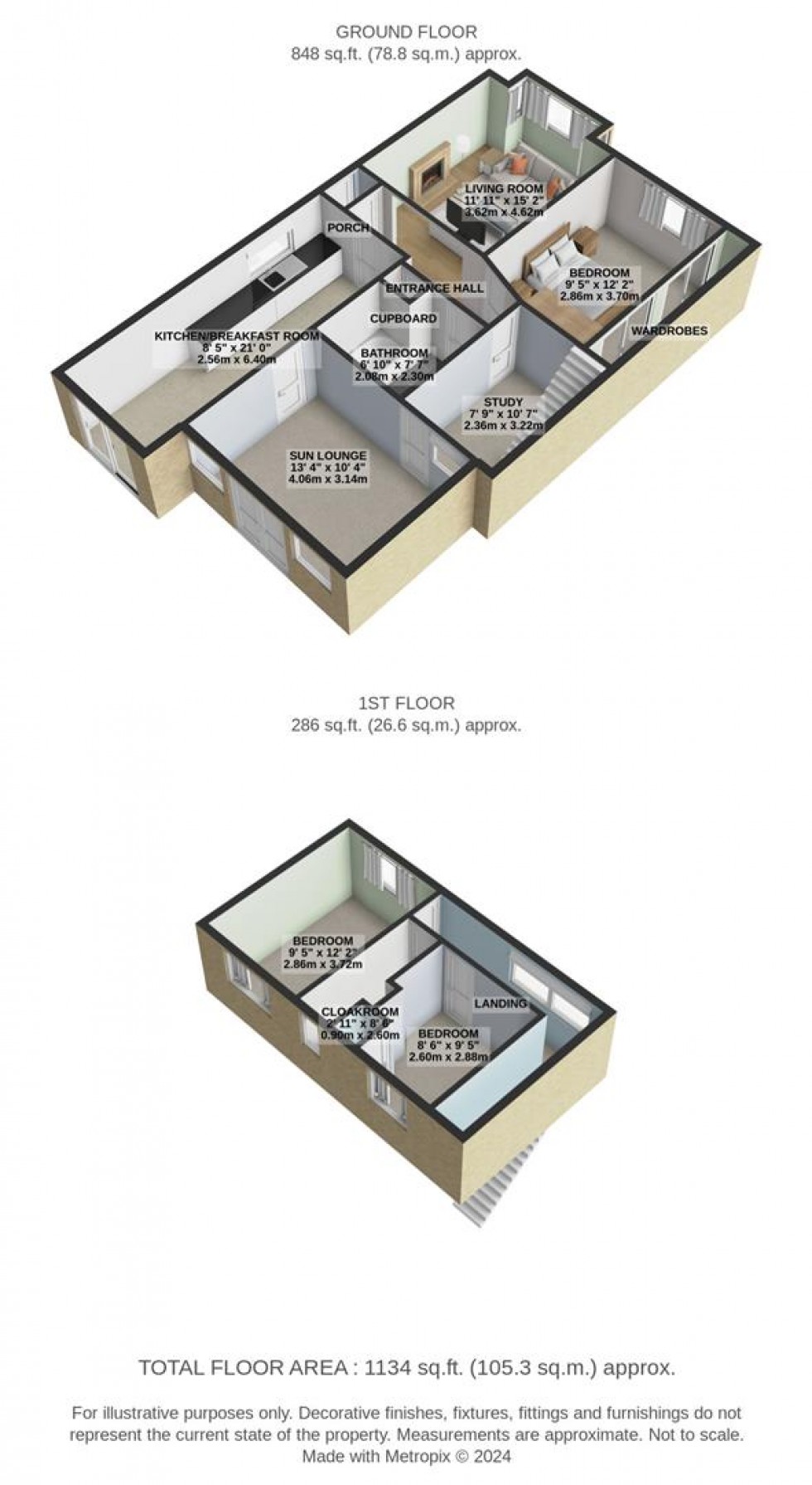 Floorplan for Beaufort Road, Wroughton, Swindon