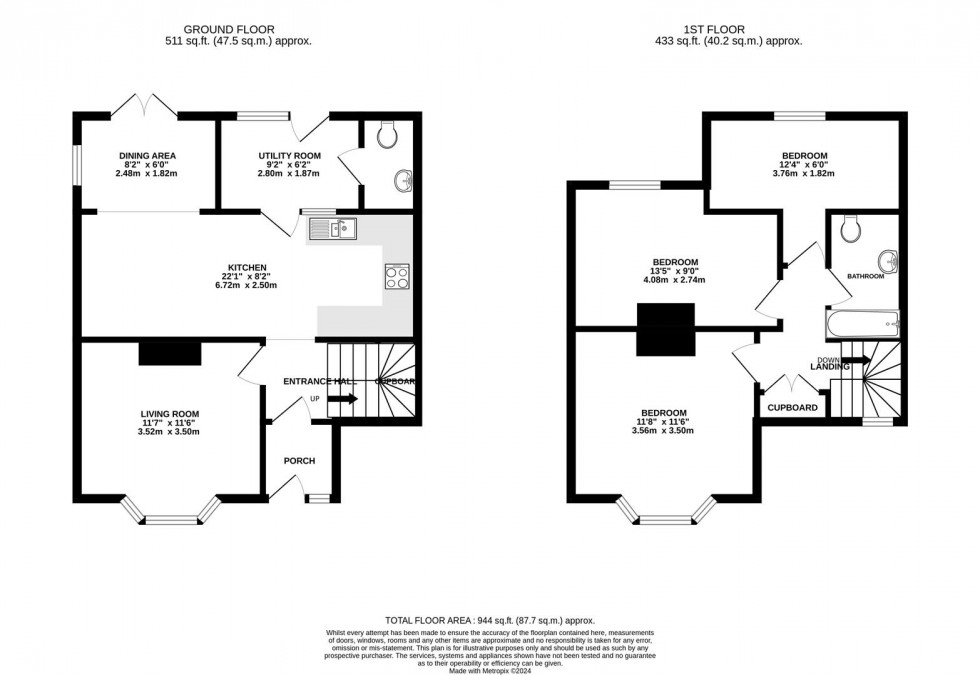 Floorplan for Croft Road, Swindon