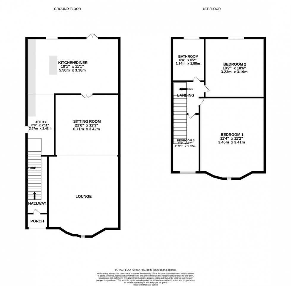 Floorplan for Dudmore Road, Old Walcot, Swindon