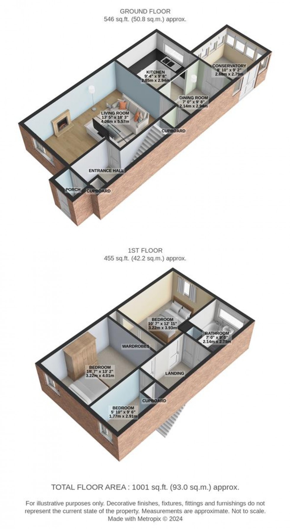 Floorplan for Eliot Close, Liden, Swindon