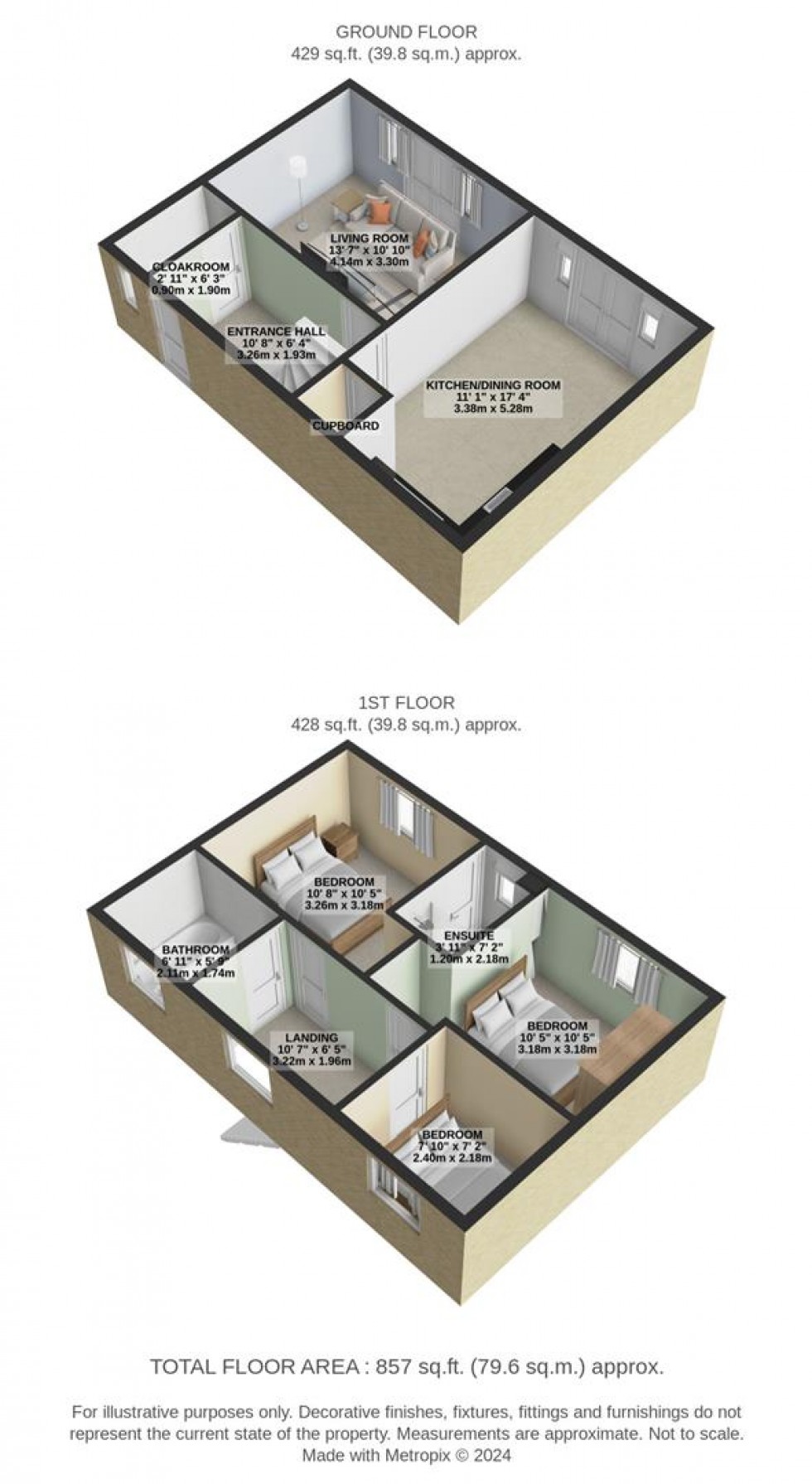 Floorplan for Timoney Place, Wichelstowe, Swindon