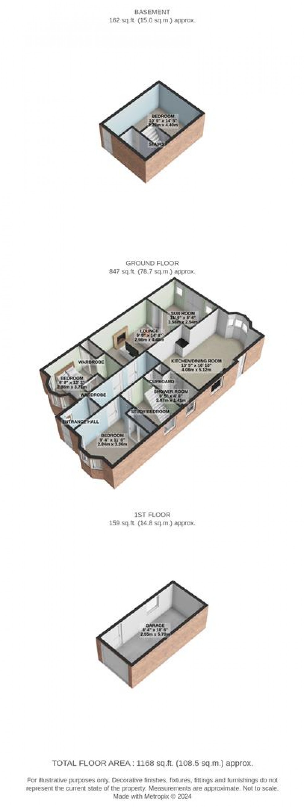 Floorplan for Whitelands Road, Swindon