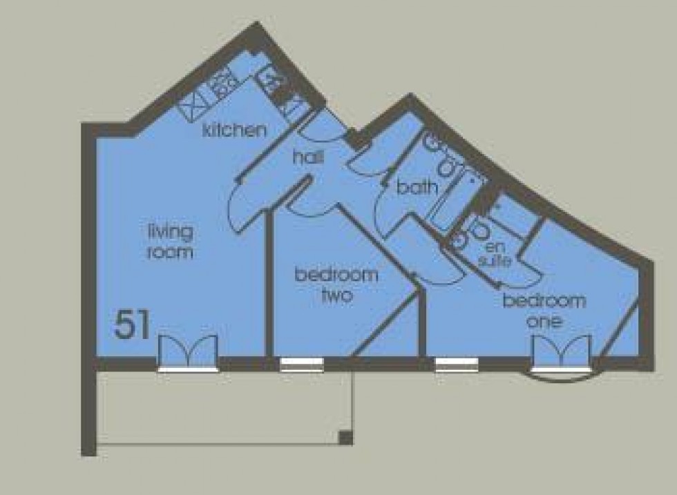 Floorplan for Mistletoe Court, Old Town