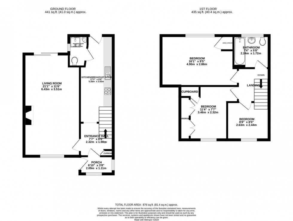 Floorplan for Welcombe Avenue, Park North, Swindon