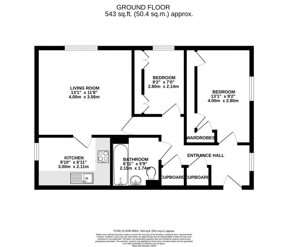 Floorplan for Marlborough Road, Old Town, Swindon