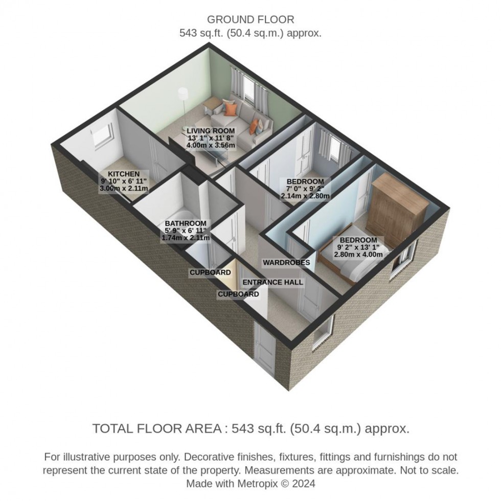 Floorplan for Marlborough Road, Old Town, Swindon