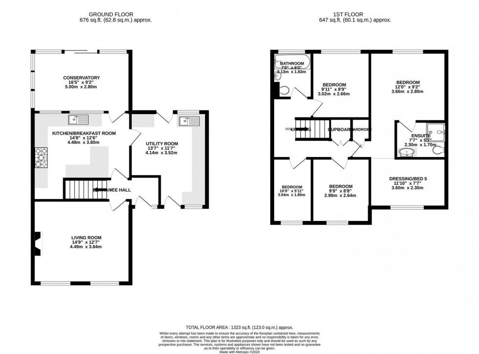 Floorplan for Martinfield, Covingham, Swindon