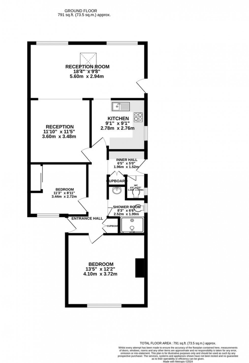 Floorplan for Clarendon Drive, Royal Wootton Bassett, Swindon