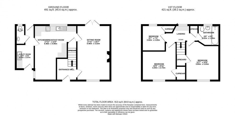 Floorplan for Perry's Lane, Wroughton, Swindon