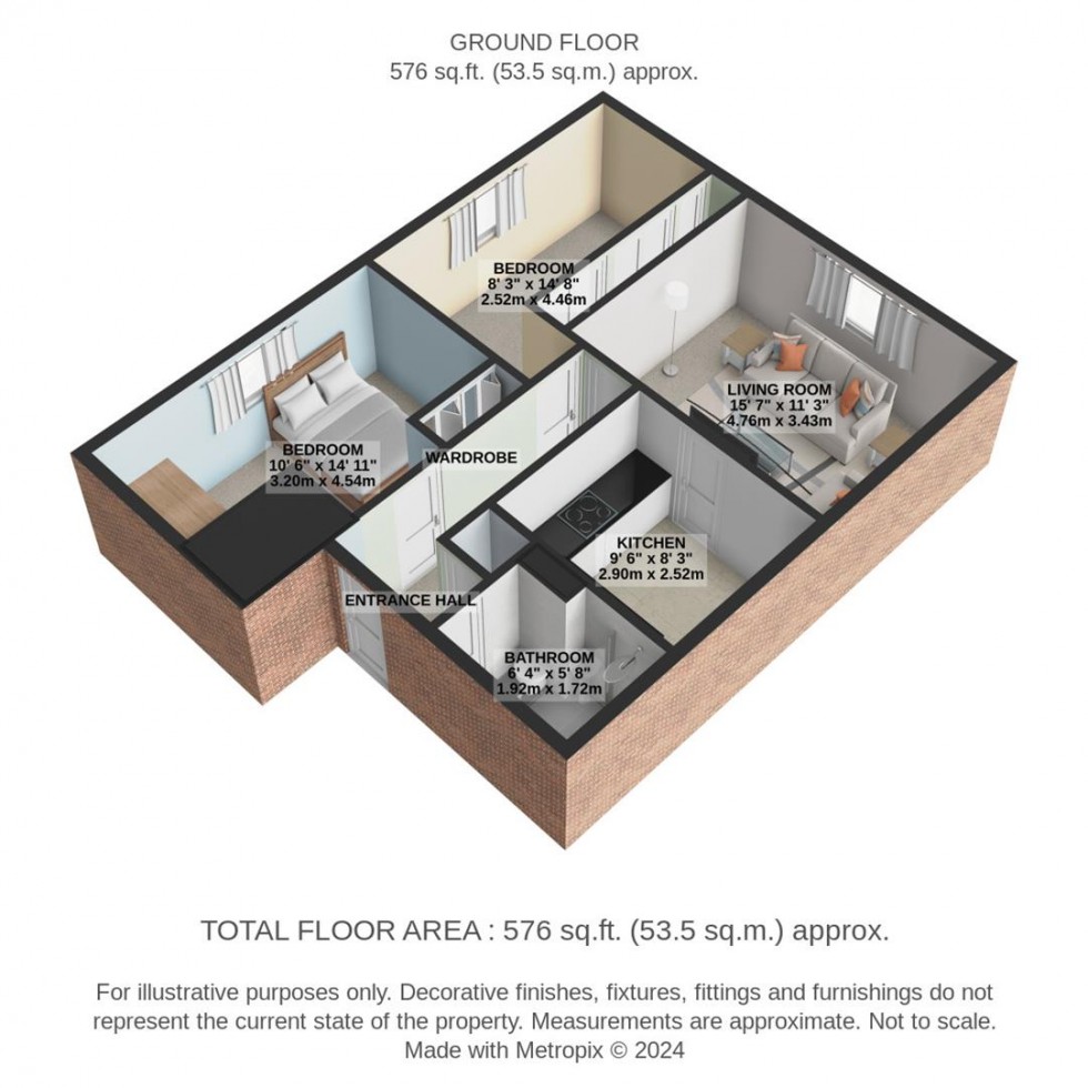 Floorplan for Marlborough Road, Old Town, Swindon