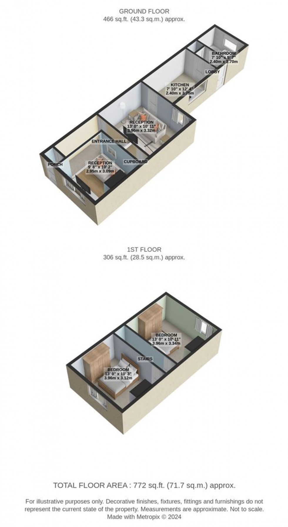 Floorplan for Deburgh Street, Rodbourne, Swindon