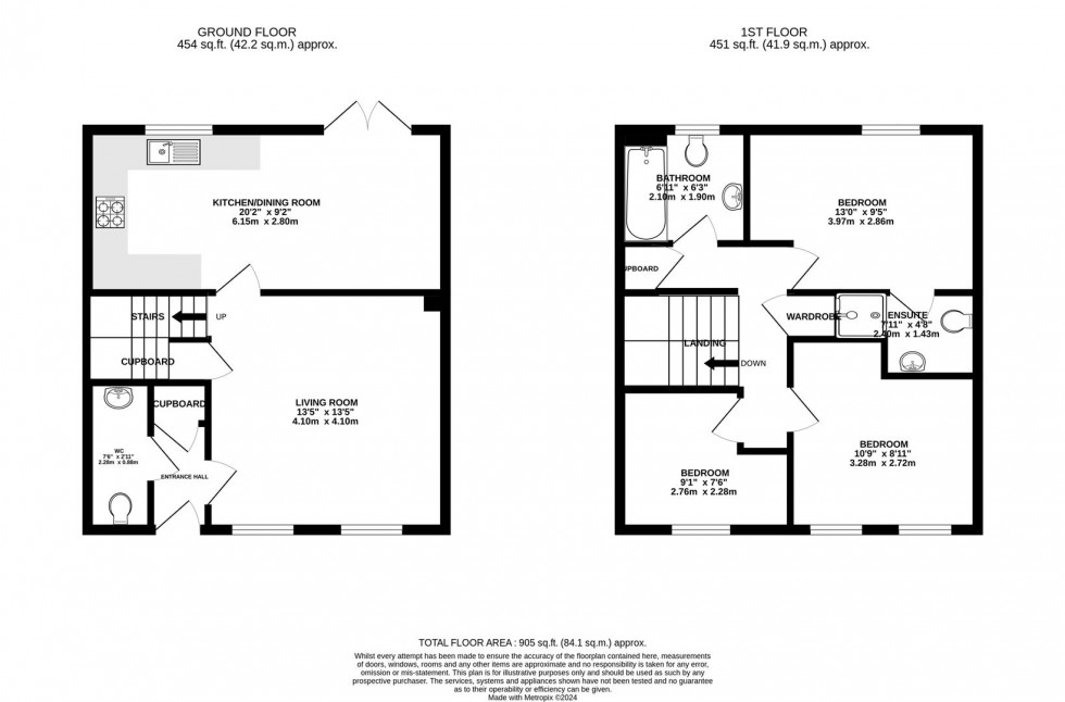 Floorplan for Holne Road, Wichelstowe, Swindon