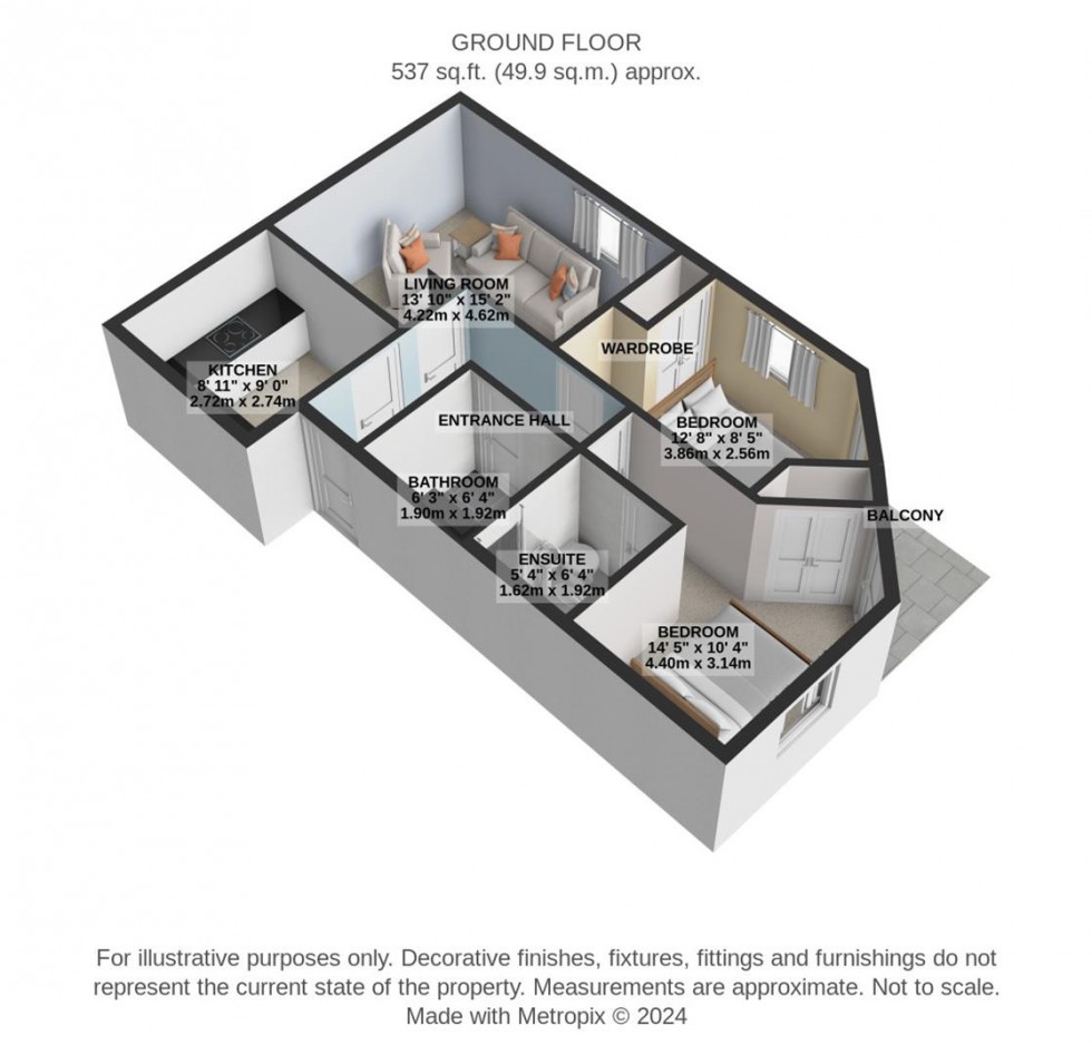 Floorplan for Seacole Crescent, Old Town, Swindon