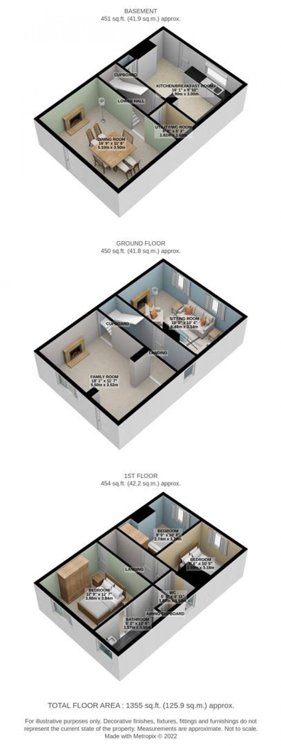 Floorplan for Belle Vue Road, Old Town, Swindon