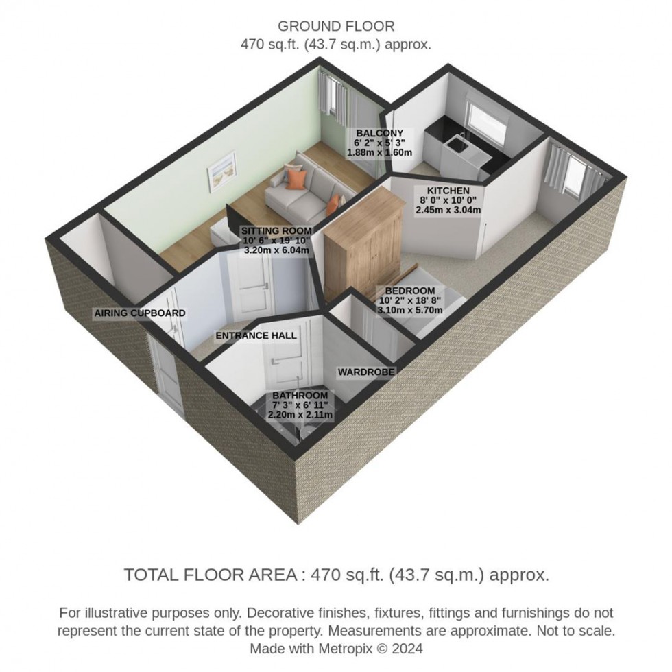 Floorplan for Lowry Way, Swindon