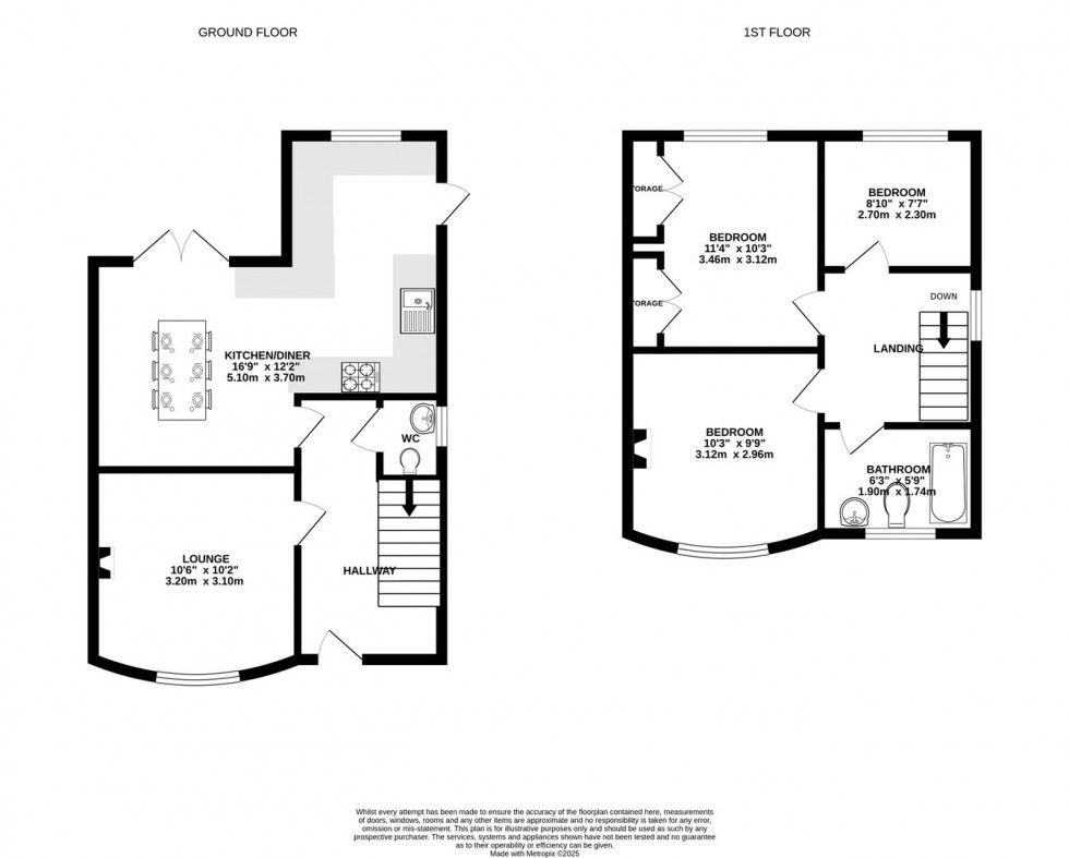 Floorplan for Orchard Grove, Swindon