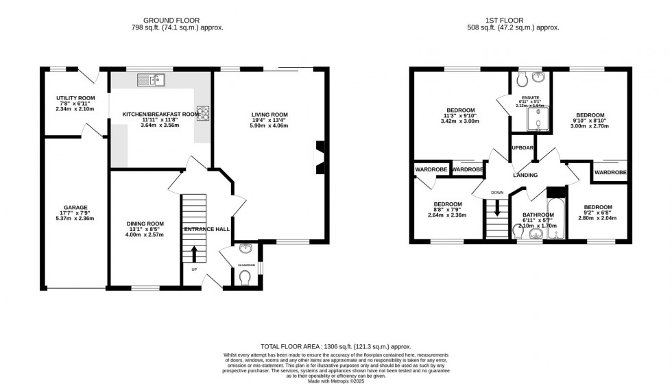 Floorplan for Sleaford Close, Grange Park, Swindon