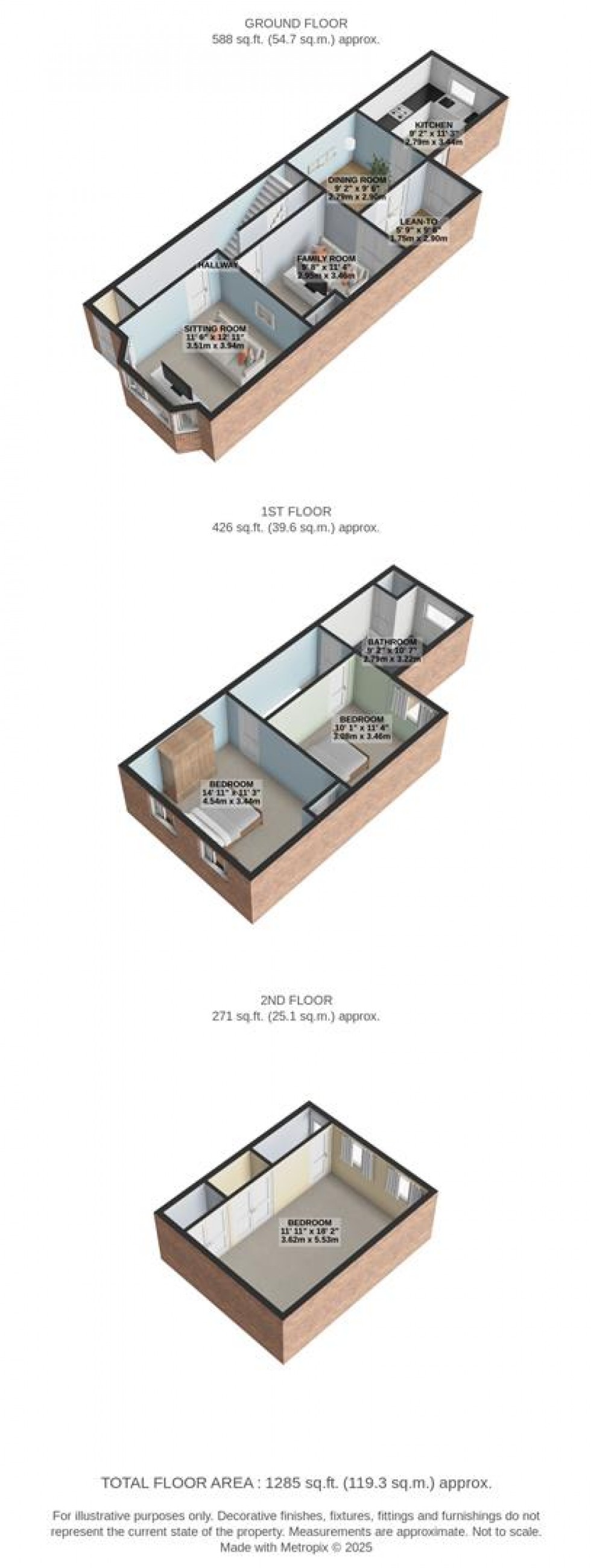 Floorplan for Avenue Road, Swindon