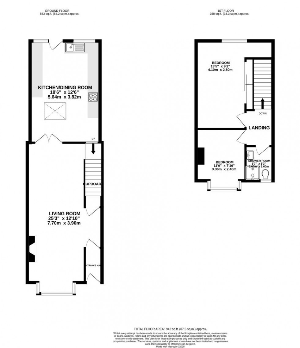 Floorplan for Cobden Road, Swindon