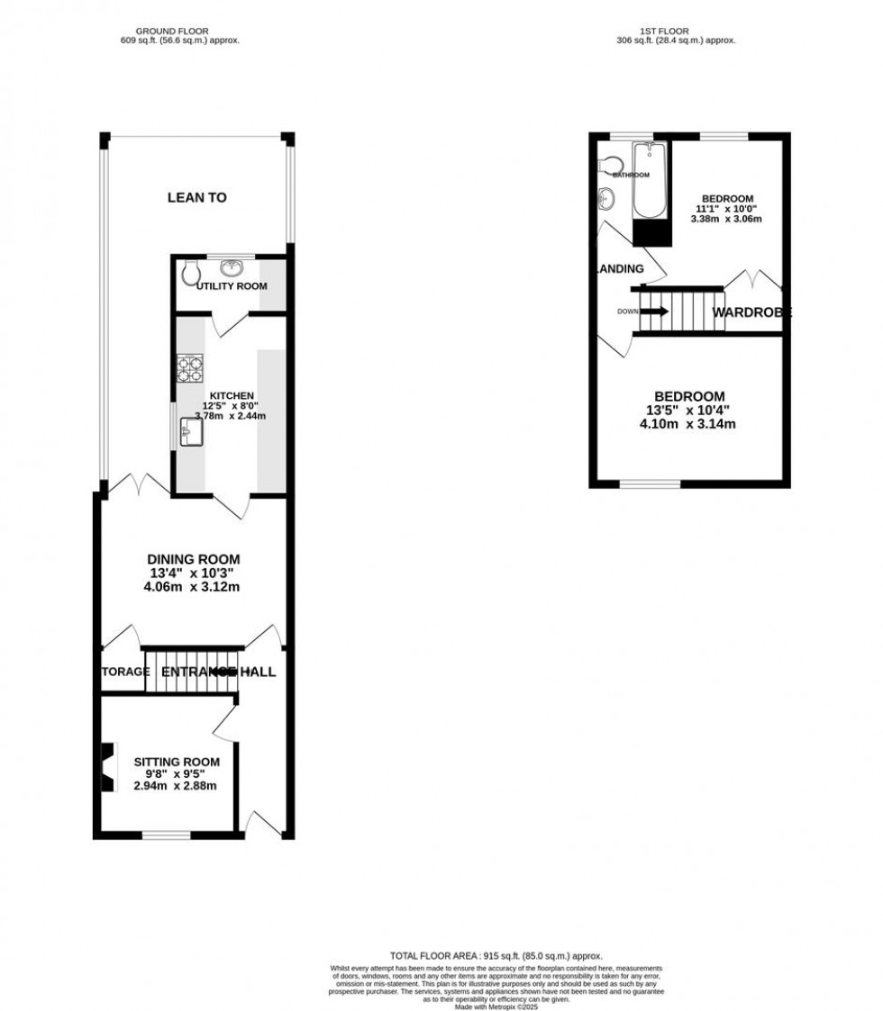 Floorplan for Omdurman Street, Swindon